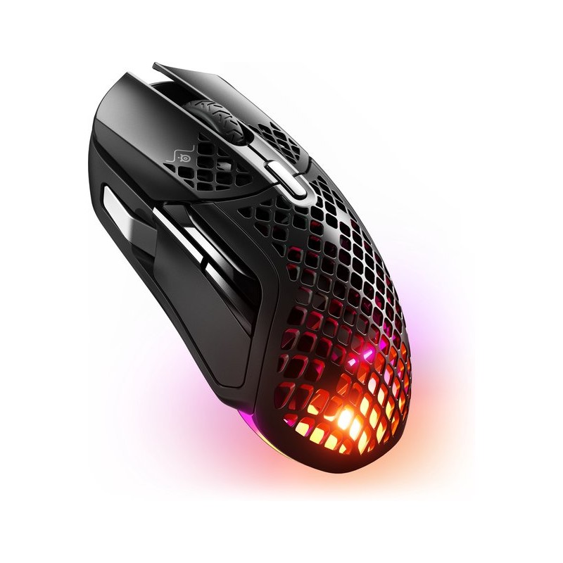 ماوس گیمینگ با سیم استیل سریز مدل Aerox 5